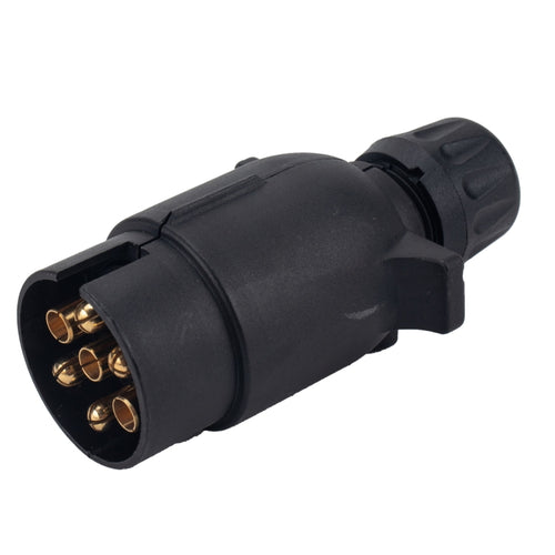 A4060 12V 7Pin EU ปลั๊กสายไฟเชื่อมต่อปลั๊กอะแดปเตอร์ปลั๊กสำหรับรถพ่วง, A4060