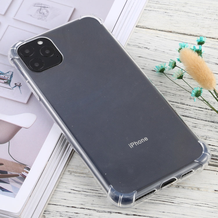 เคส TPU บางเฉียบป้องกันการตกสี่มุม, For iPhone 11 Pro, For iPhone 11