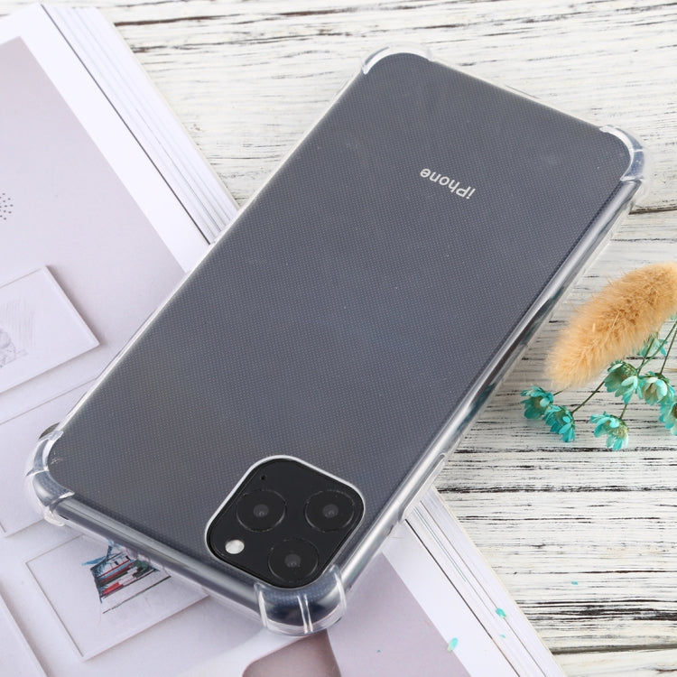 เคส TPU บางเฉียบป้องกันการตกสี่มุม, For iPhone 11 Pro, For iPhone 11