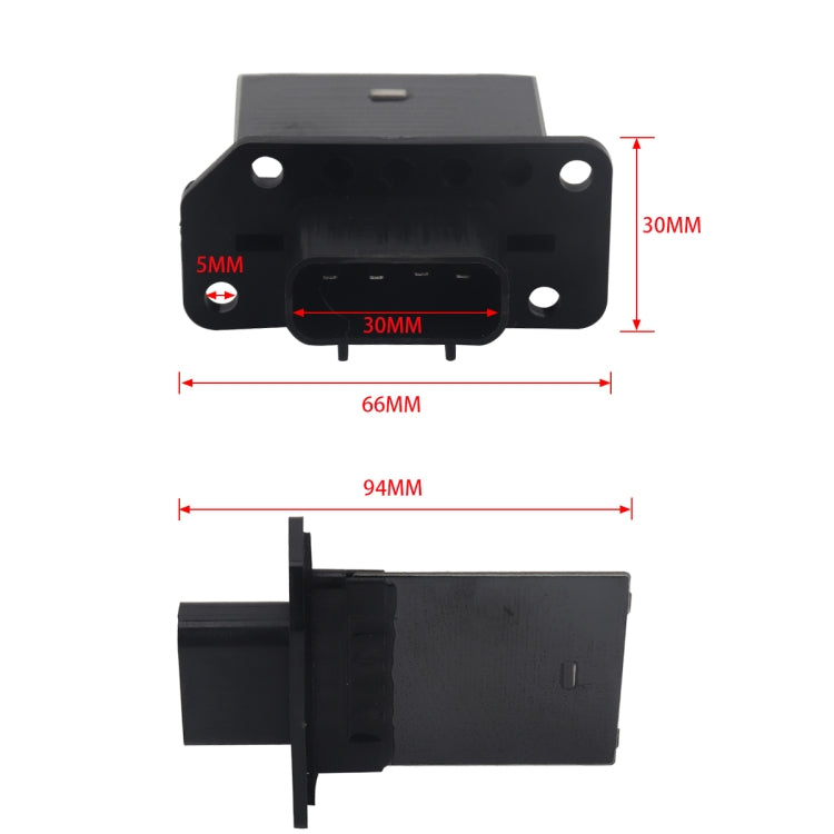 A5230 รถ Blower Motor Resistor AC Blower โมดูลควบคุม 3F2Z18591AA สำหรับ Ford, 3F2Z18591AA