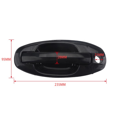 A5406-01 รถด้านหน้าซ้ายด้านนอกมือจับประตูสำหรับ Hyundai Santa Fe 2001-2006, A5406-01