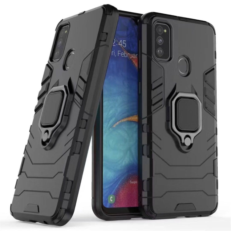 สำหรับ Galaxy M30s เคสกันกระแทก PC + TPU พร้อมตัวยึดแหวนแม่เหล็ก, For Galaxy M30s