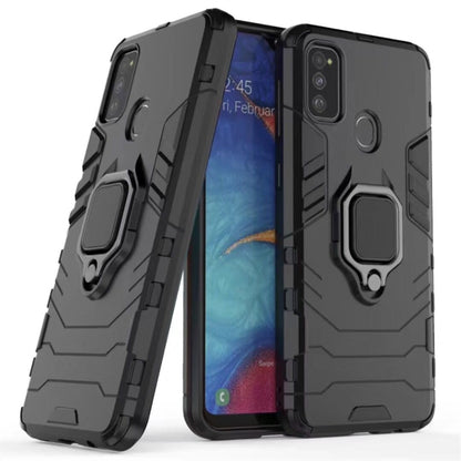 สำหรับ Galaxy M30s เคสกันกระแทก PC + TPU พร้อมตัวยึดแหวนแม่เหล็ก, For Galaxy M30s