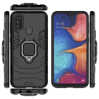 สำหรับ Galaxy M30s เคสกันกระแทก PC + TPU พร้อมตัวยึดแหวนแม่เหล็ก, For Galaxy M30s
