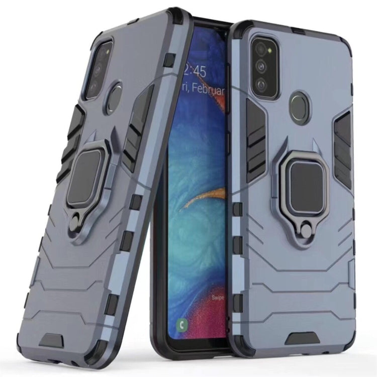 สำหรับ Galaxy M30s เคสกันกระแทก PC + TPU พร้อมตัวยึดแหวนแม่เหล็ก, For Galaxy M30s