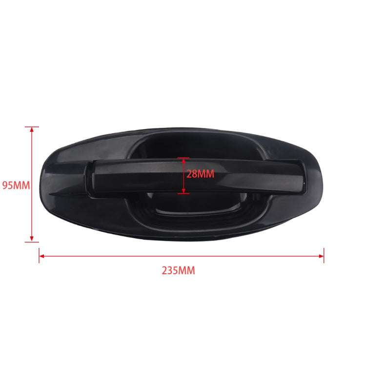 A5406-04 รถด้านหลังขวาด้านนอกประตู 8366026000 สำหรับHyundai Santa Fe 2001-2006, A5406-04