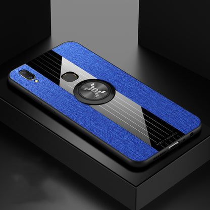 XINLI Stitching Cloth Texture เคส TPU กันกระแทกพร้อมตัวยึดแหวน, For Vivo Y67, For Vivo Y75 / V7, For Vivo Y85, For Vivo Y93, For Vivo Y97, For Vivo Z5X