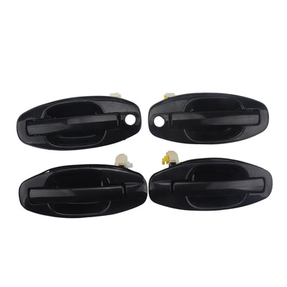 4 ชิ้น A5875 รถมือจับประตูด้านนอก 8265/6026000 สำหรับ Hyundai Santa Fe 2001-2006, A5875