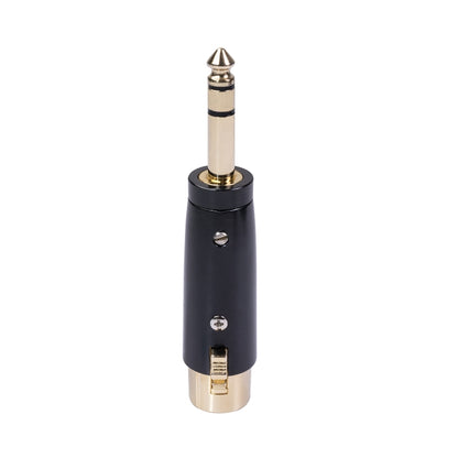 LZ1165G 6.35 มม.สเตอริโอชายไป XRL หญิงอะแดปเตอร์เสียงไมโครโฟนสเตอริโอลำโพง CONNECTOR, LZ1165G