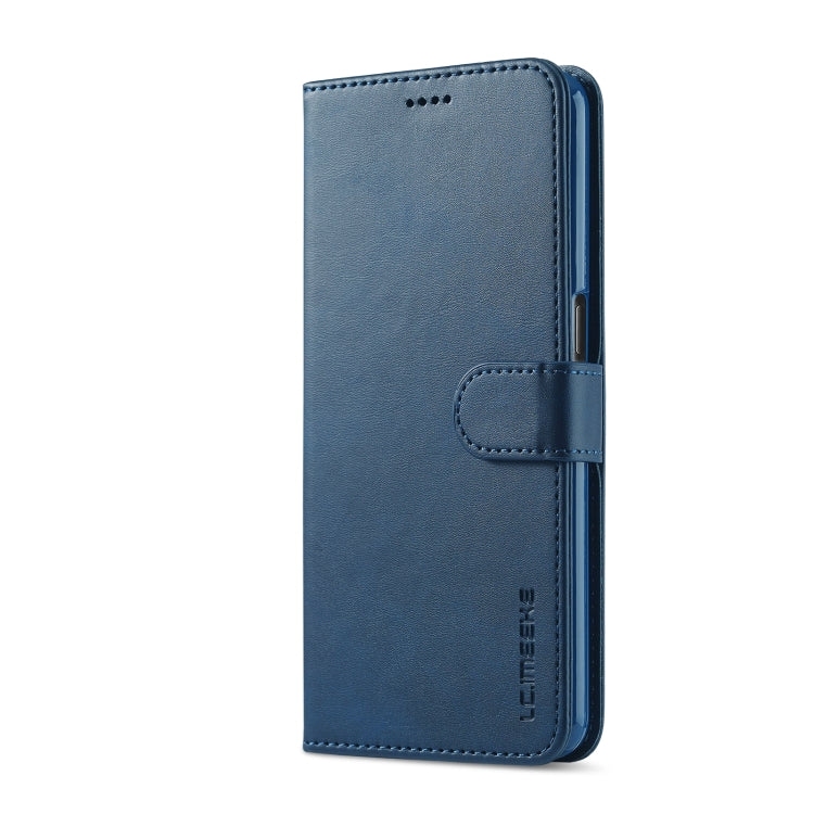 สำหรับ OPPO F19 Pro / A94 5G LC.IMEEKE ซองหนังพลิกแนวนอนเนื้อลูกวัวพร้อมตัวยึดและช่องเสียบการ์ดและกระเป๋าสตางค์ (สีน้ำตาล), For OPPO F19 Pro / A94 5G