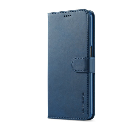 สำหรับ OPPO F19 Pro / A94 5G LC.IMEEKE ซองหนังพลิกแนวนอนเนื้อลูกวัวพร้อมตัวยึดและช่องเสียบการ์ดและกระเป๋าสตางค์ (สีน้ำตาล), For OPPO F19 Pro / A94 5G