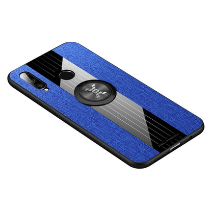 XINLI Stitching Cloth Texture เคส TPU กันกระแทกพร้อมตัวยึดแหวน, For Huawei P30, For Huawei P30 Lite, For Huawei P30 Pro