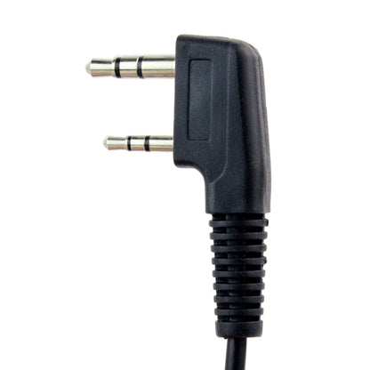 RETEVIS TK คอ PTT Covert Acoustic Tube หูฟังลำโพงไมโครโฟนสำหรับ H-777/RT-5R/RT-5RV/RT-B6, TK Throat