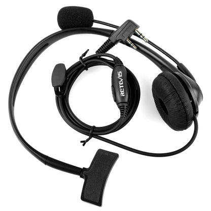 RETEVIS TK 2 พินหูฟัง PTT ไมโครโฟนสำหรับ H-777 / RT-5R / RT-5RV / RT-B6, TK