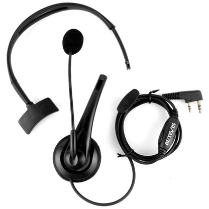 RETEVIS TK 2 พินหูฟัง PTT ไมโครโฟนสำหรับ H-777 / RT-5R / RT-5RV / RT-B6, TK
