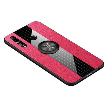XINLI Stitching Cloth Texture เคส TPU กันกระแทกพร้อมตัวยึดแหวน, For Huawei Enjoy 8 Plus, For Huawei Enjoy 9, For Huawei Enjoy 9e, For Huawei Enjoy 9 Plus, For Huawei Enjoy 9s, For Huawei Maimang 5, For Huawei Maimang 6, For Huawei Mate 20 Lite / Maiman...