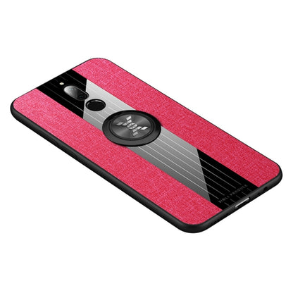XINLI Stitching Cloth Texture เคส TPU กันกระแทกพร้อมตัวยึดแหวน, For Huawei Enjoy 8 Plus, For Huawei Enjoy 9, For Huawei Enjoy 9e, For Huawei Enjoy 9 Plus, For Huawei Enjoy 9s, For Huawei Maimang 5, For Huawei Maimang 6, For Huawei Mate 20 Lite / Maiman...