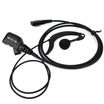 RETEVIS R-111 G ประเภท PTT ปรับระดับเสียง หูฟัง ไมโครโฟน สำหรับ H-777/RT-5R/RT1/RT2/RT5, R-111 K Head