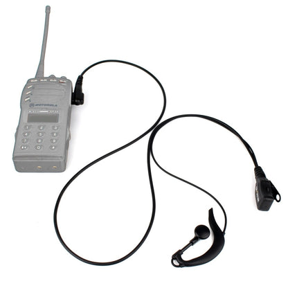 RETEVIS R-111 M หัว 2 ขา PTT ปรับระดับเสียงหูฟังไมโครโฟนสำหรับ Motorola GP68/GP88/GP300/GP2000, R-111 M Head