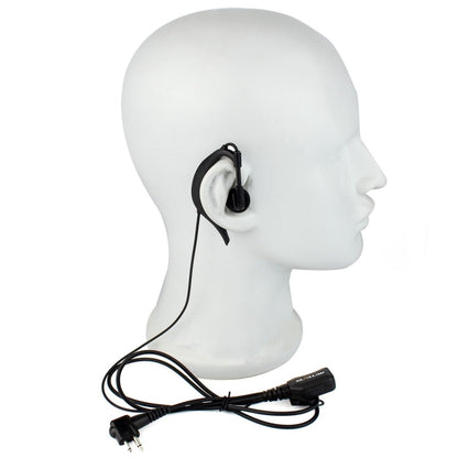RETEVIS R-111 M หัว 2 ขา PTT ปรับระดับเสียงหูฟังไมโครโฟนสำหรับ Motorola GP68/GP88/GP300/GP2000, R-111 M Head