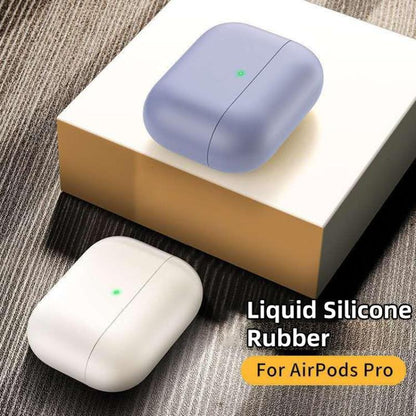 สำหรับ Apple AirPods Pro เคสป้องกันหูฟังไร้สายซิลิโคนเหลวบางเฉียบ