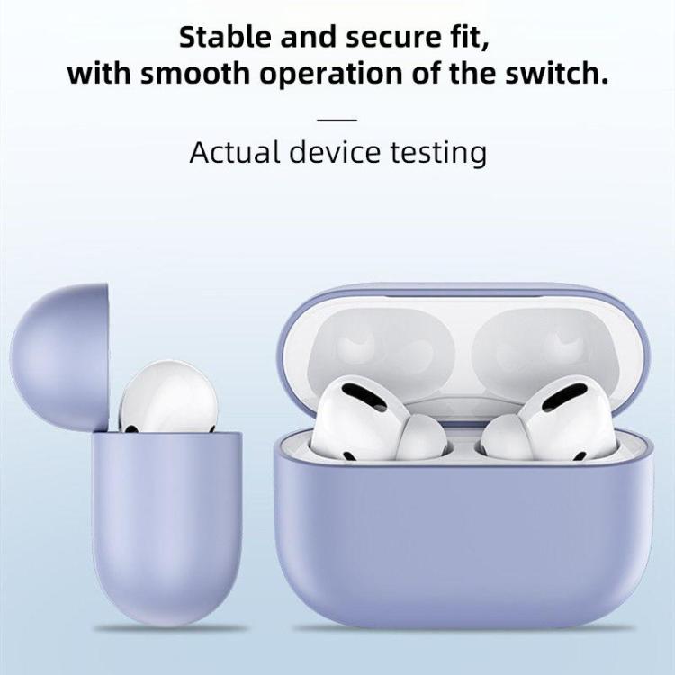 สำหรับ Apple AirPods Pro เคสป้องกันหูฟังไร้สายซิลิโคนเหลวบางเฉียบ