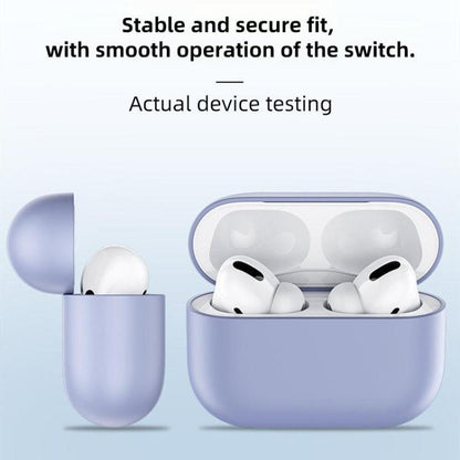 สำหรับ Apple AirPods Pro เคสป้องกันหูฟังไร้สายซิลิโคนเหลวบางเฉียบ