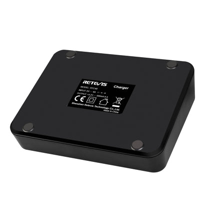 RETEVIS RTC48 Multi-ฟังก์ชั่นเปลี่ยนสล็อต 6-Way Walkie Talkie Charger สำหรับ Retevis RT48/RT648, RTC48