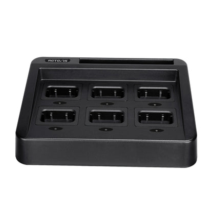 RETEVIS RTC29 Multi-function เปลี่ยนสล็อต Six-Way Walkie Talkie Charger สำหรับ Retevis RT29, RTC29