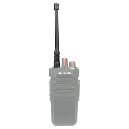 RETEVIS HA01 136-174 + 400-470MHz SMA-F หญิง Dual Band Handheld เสาอากาศแส้สำหรับ H777 /RT5R/RT29, HA01