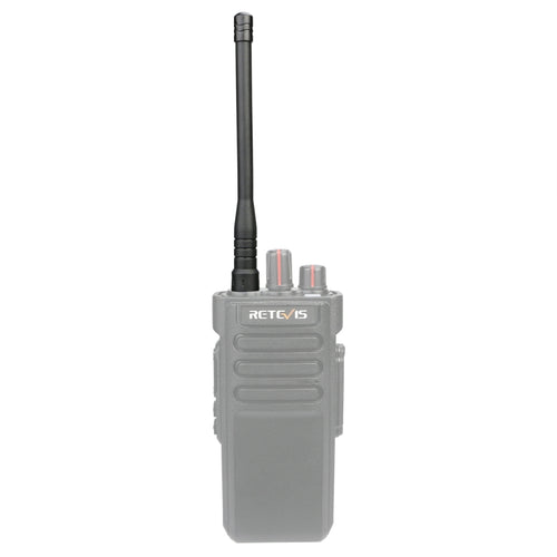 RETEVIS HA01 136-174 + 400-470MHz SMA-F หญิง Dual Band Handheld เสาอากาศแส้สำหรับ H777 /RT5R/RT29, HA01