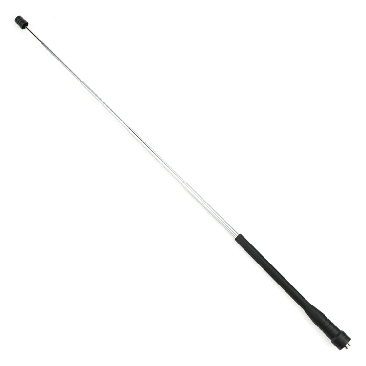 RETEVIS HA01 136-174 + 400-470MHz SMA-F หญิง Dual Band Handheld เสาอากาศแส้สำหรับ H777 /RT5R/RT29, HA01