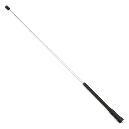 RETEVIS HA01 136-174 + 400-470MHz SMA-F หญิง Dual Band Handheld เสาอากาศแส้สำหรับ H777 /RT5R/RT29, HA01