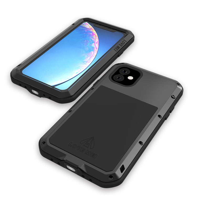 LOVE MEI Metal กันกระแทกกันน้ำกันฝุ่นเคส, For iPhone 11, For iPhone 11 Pro, For iPhone 11 Pro Max