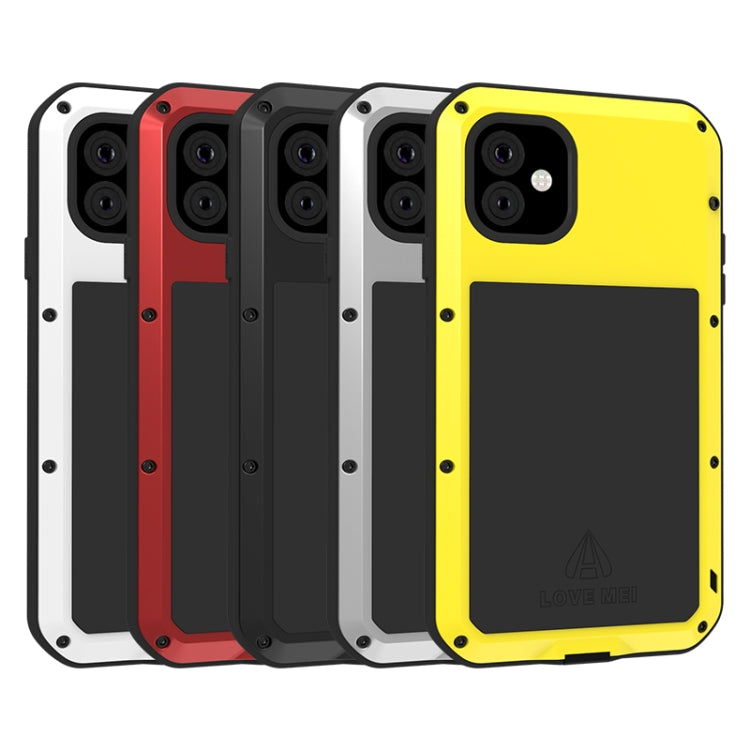 LOVE MEI Metal กันกระแทกกันน้ำกันฝุ่นเคส, For iPhone 11, For iPhone 11 Pro, For iPhone 11 Pro Max