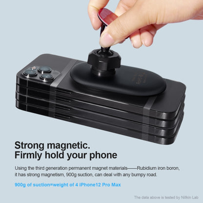 NILLKIN NKL01 MagRoad Lite Paste Type ที่วางแม่เหล็กในรถยนต์สำหรับ iPhone 12 Series, Paste Type
