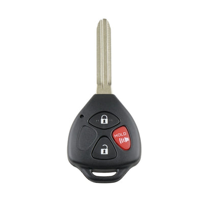 กุญแจรถ 3 ปุ่ม HYQ12BBY+4D67 314.4MHZ สำหรับ Toyota, For Toyota 3-button
