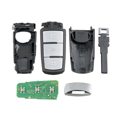 3 ปุ่มรีโมทคอนโทรล Key 3C0959752BA ID48 ชิป 434MHZ กึ่งอัจฉริยะสำหรับ Volkswagen Magotan, For Volkswagen Passat 2005-2010
