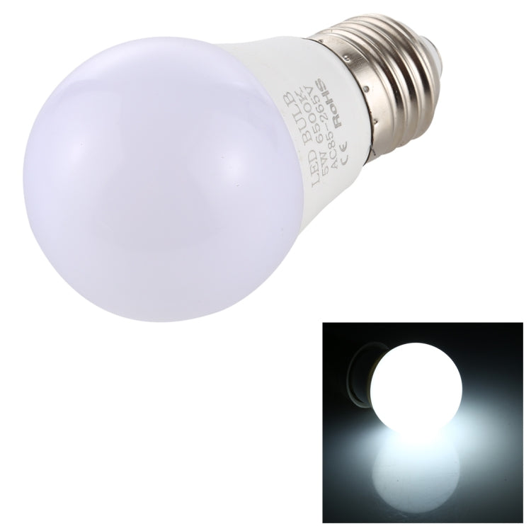 หลอดประหยัดไฟ LED แสงสีขาว 6000-6500K AC 85-265V, 3W 270LM, 5W 40LM, 7W 630LM, 9W 810LM, 5W, 12W 1080LM, 15W 1350LM, 18W 1620LM, 12W