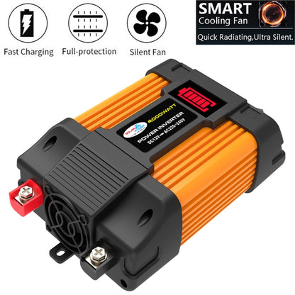 Little Wasp 12V ถึง 220V 4000W รถอินเวอร์เตอร์ไฟฟ้าพร้อมจอแสดงผล LED และ USB คู่, 12V to 220V 4000W