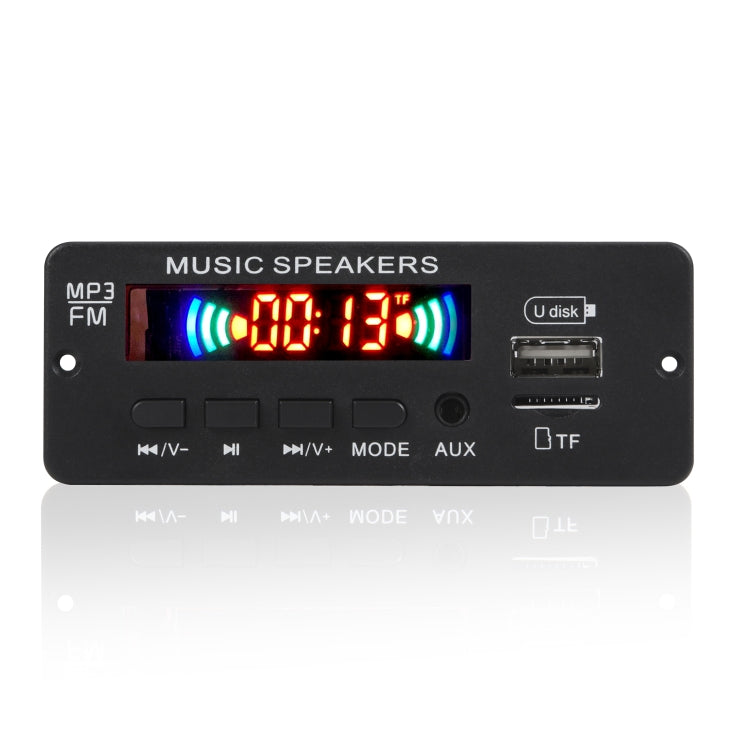 JX-808BT รถ 12V เสียงเครื่องเล่น MP3 ถอดรหัสคณะกรรมการวิทยุ FM USB พร้อม Bluetooth / รีโมทคอนโทรล / การบันทึก, JX-808BT