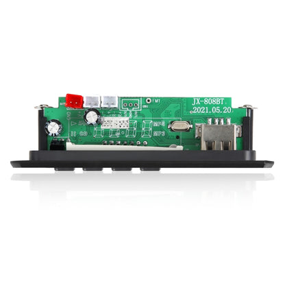 JX-808BT รถ 12V เสียงเครื่องเล่น MP3 ถอดรหัสคณะกรรมการวิทยุ FM USB พร้อม Bluetooth / รีโมทคอนโทรล / การบันทึก, JX-808BT