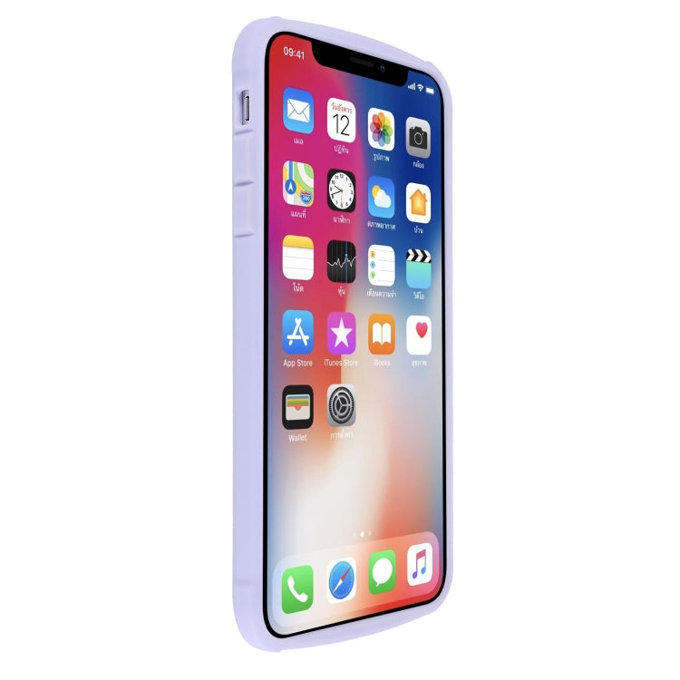 เคสใสกันกระแทก TPU สีลูกกวาด, For iPhone XR