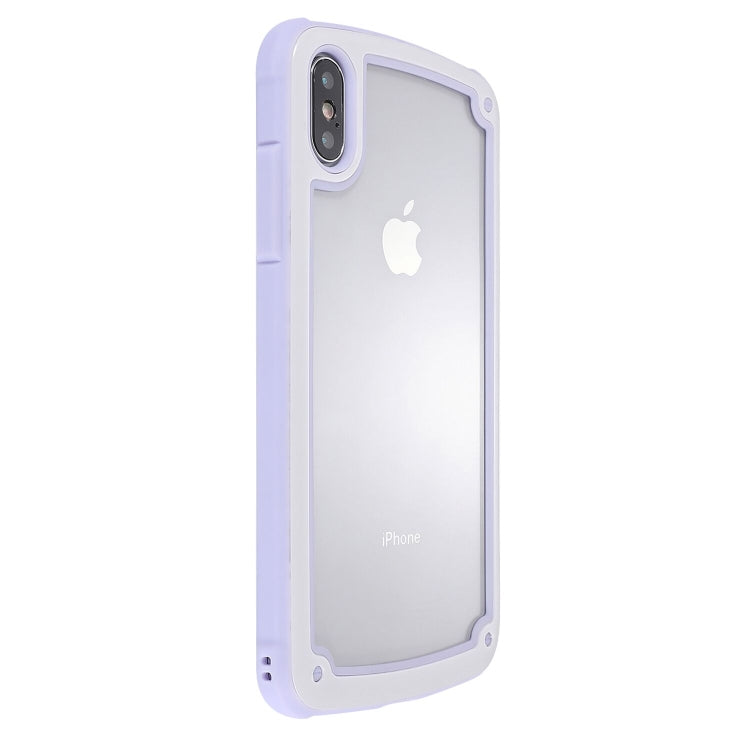 เคสใสกันกระแทก TPU สีลูกกวาด, For iPhone XR