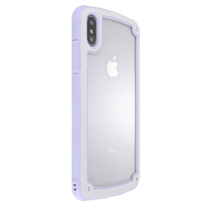 เคสใสกันกระแทก TPU สีลูกกวาด, For iPhone XR