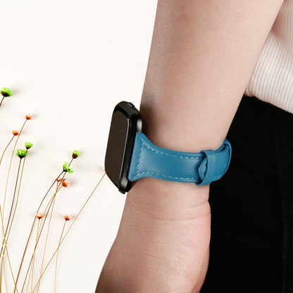 สำหรับ Fitbit Versa 2 Smart Watch สายนาฬิกาข้อมือหนังแท้, รุ่นหด