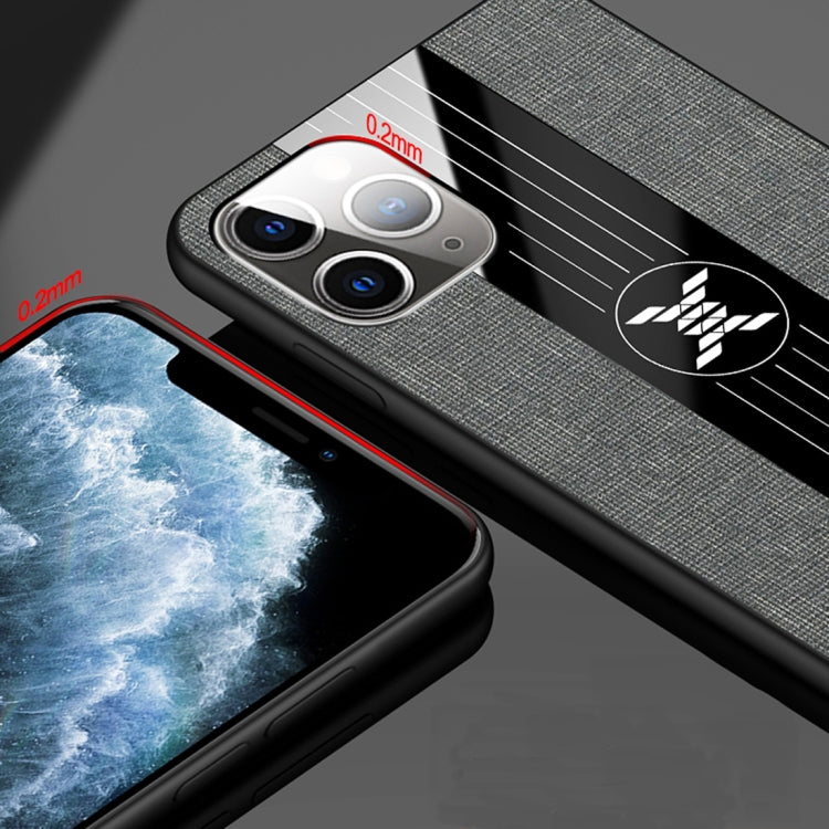 XINLI Stitching Cloth Texture เคสกันกระแทก TPU, For iPhone 11, For iPhone 11 Pro, For iPhone 11 Pro Max