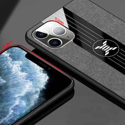 XINLI Stitching Cloth Texture เคสกันกระแทก TPU, For iPhone 11, For iPhone 11 Pro, For iPhone 11 Pro Max