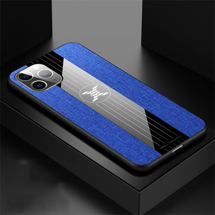 XINLI Stitching Cloth Texture เคสกันกระแทก TPU, For iPhone 11, For iPhone 11 Pro, For iPhone 11 Pro Max