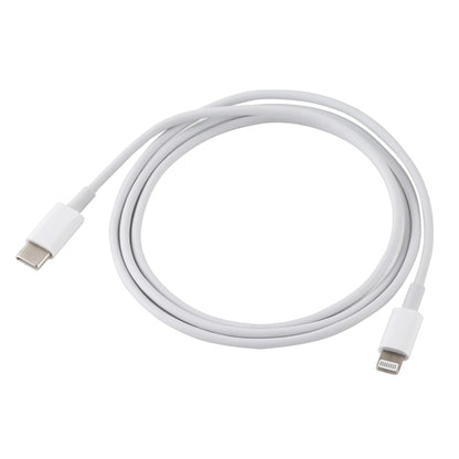 12W 5V/2A USB-C / Type-C ถึง 8 Pin PD สายชาร์จเร็ว, ความยาวสายเคเบิล: 1 ม., 12W 5V/2A